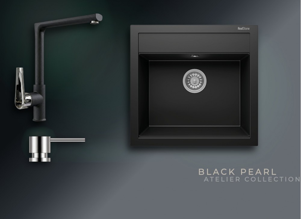 Black Pearl Collection Olympos 56 K004 & Vesta Premium Mutfak Koleksiyonu