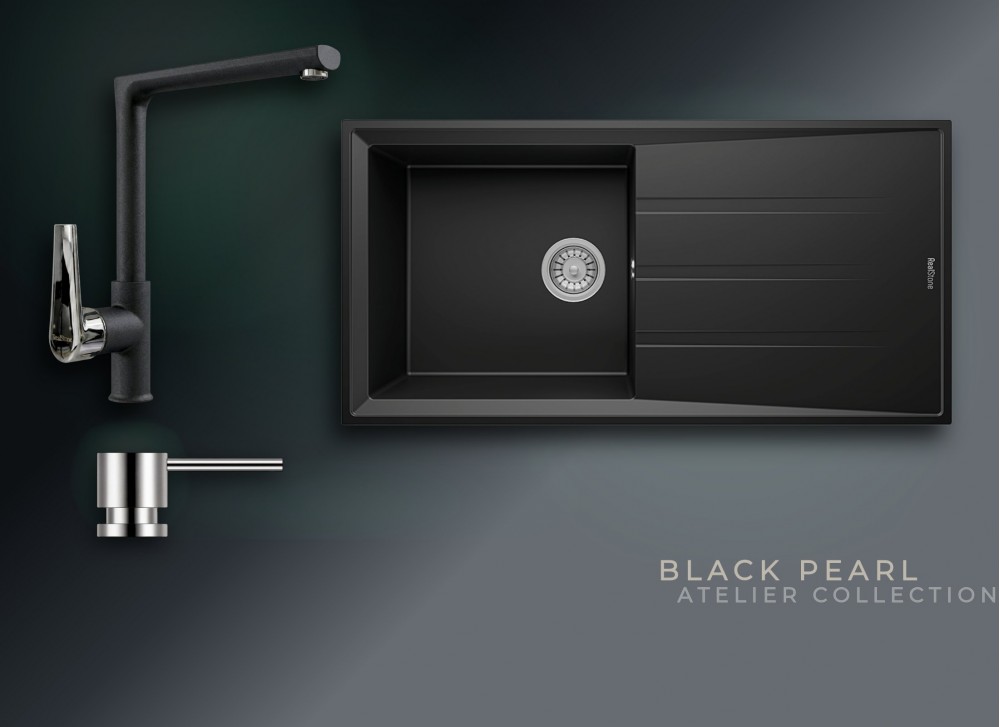 Black Pearl Collection Efes 100 P012 & Vesta Premium Mutfak Koleksiyonu Black Pearl Collection Efes 100 P012 & Vesta Premium Mutfak Koleksiyonu