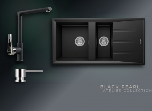 Black Pearl Collection Salda 100 P013 & Vesta Premium Mutfak Koleksiyonu Black Pearl Collection Salda 100 P013 & Vesta Premium Mutfak Koleksiyonu