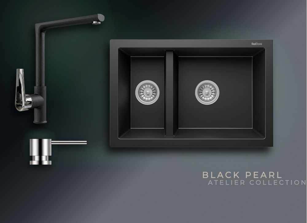 Black Pearl Collection Bergama P018 & Vesta Premium Mutfak Koleksiyonu Black Pearl Collection Bergama P018 & Vesta Premium Mutfak Koleksiyonu