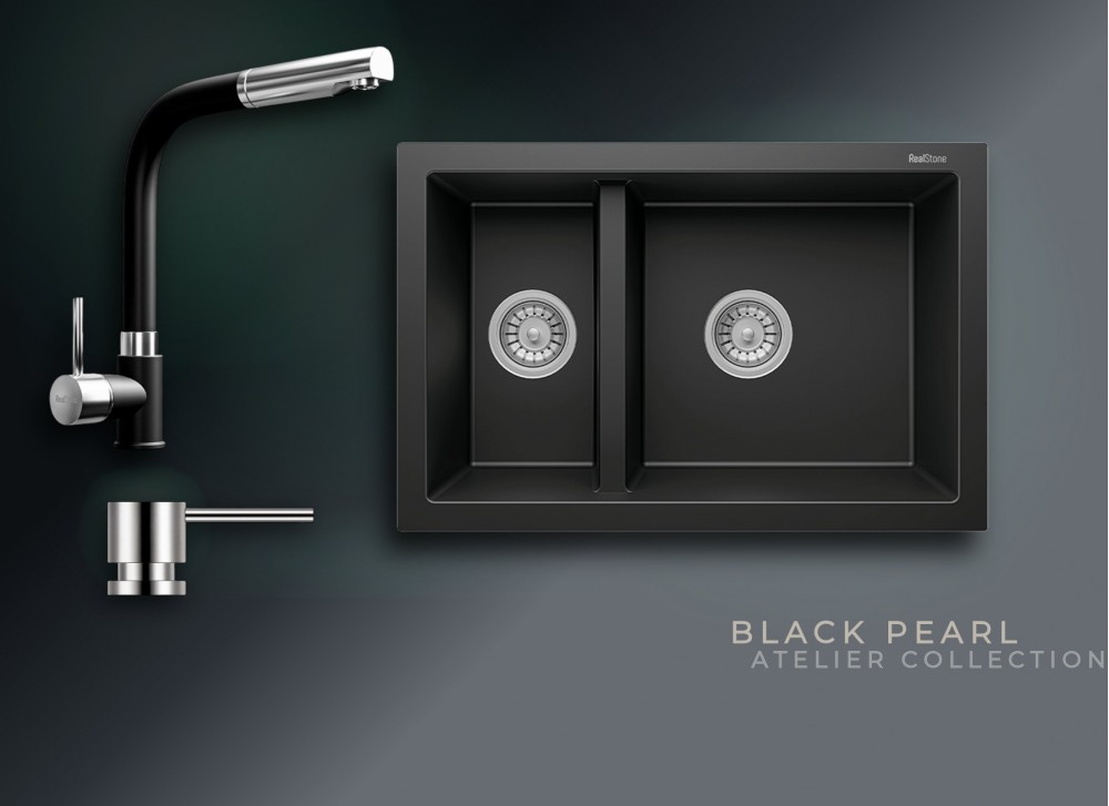 Black Pearl Collection Bergama P018 & Sümela Premium Mutfak Koleksiyonu Black Pearl Collection Bergama P018 & Sümela Premium Mutfak Koleksiyonu