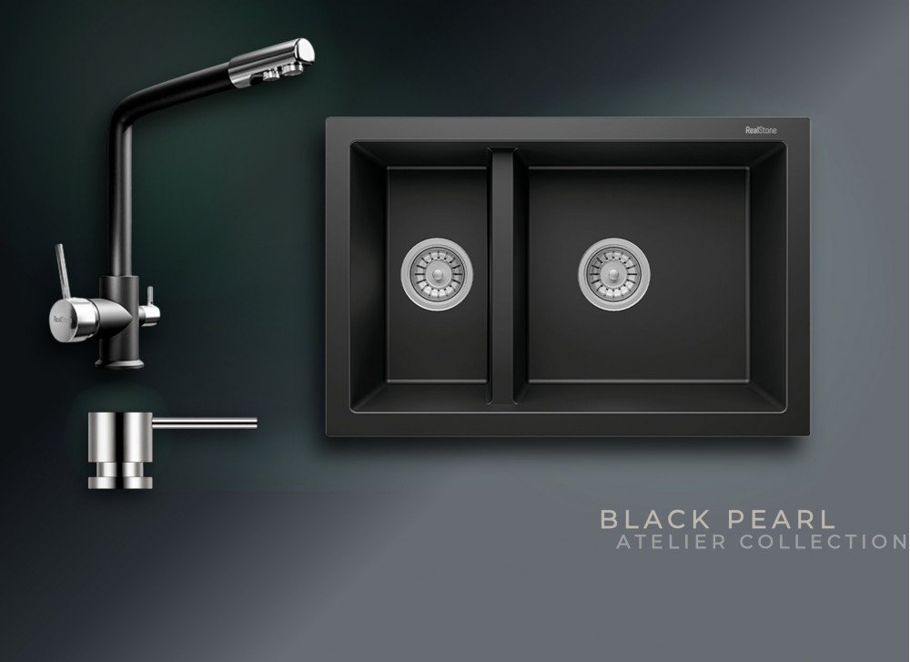 Black Pearl Collection Bergama P018 & Abant Premium Mutfak Koleksiyonu Black Pearl Collection Bergama P018 & Abant Premium Mutfak Koleksiyonu