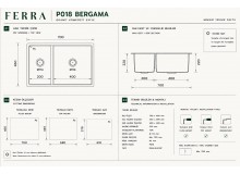 Black Pearl Collection Bergama P018 & Abant Premium Mutfak Koleksiyonu Black Pearl Collection Bergama P018 & Abant Premium Mutfak Koleksiyonu