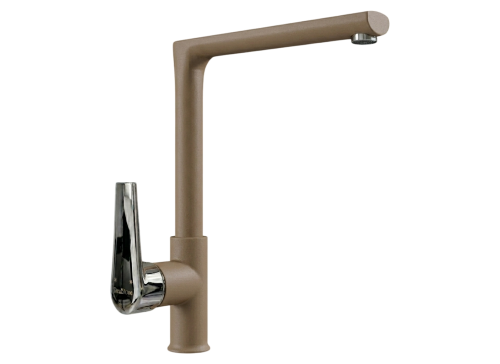 RealStone Vesta Mutfak Bataryası - 360° Döner Borulu, Su Tasarruflu Armatür - Cappuccino RealStone Vesta Mutfak Bataryası - 360° Döner Borulu, Su Tasarruflu Armatür - Cappuccino