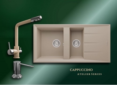 Cappuccino Atelier Series Salda 100 P013 & Abant Premium Mutfak Koleksiyonu