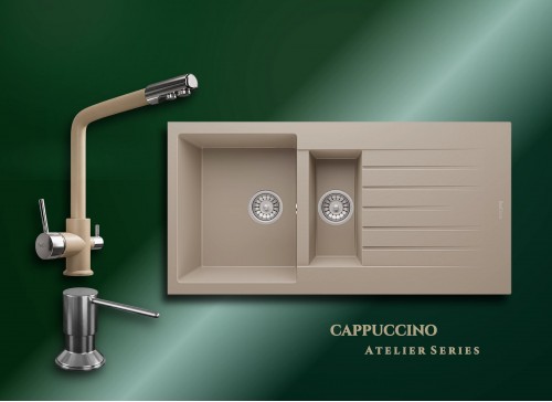 Cappuccino Atelier Series Troya 100 P005 & Abant Premium Mutfak Koleksiyonu