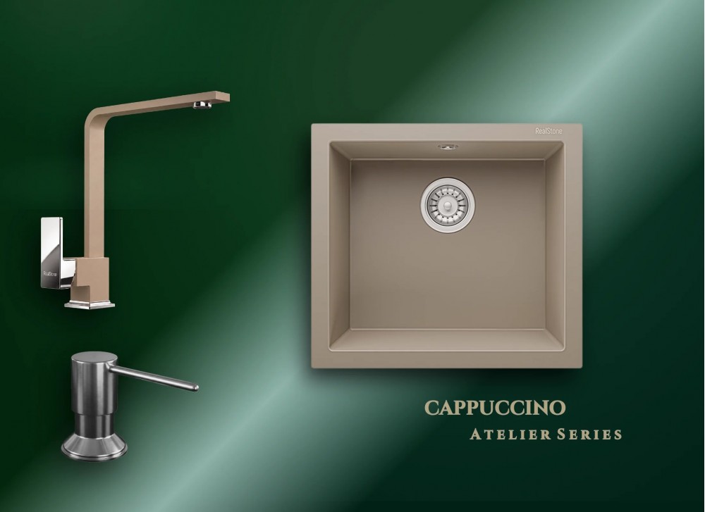 Cappuccino Atelier Series Gordion 52 K005 & Göksu Premium Mutfak Koleksiyonu