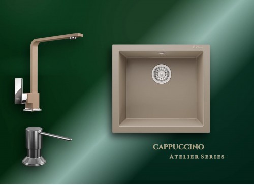 Cappuccino Atelier Series Gordion 52 K005 & Göksu Premium Mutfak Koleksiyonu