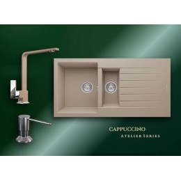 Cappuccino Atelier Series Troya 100 P005 & Göksu Premium Mutfak Koleksiyonu