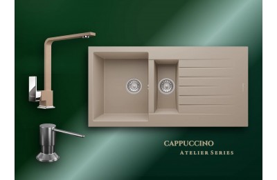 Cappuccino Atelier Series Troya 100 P005 & Göksu Premium Mutfak Koleksiyonu