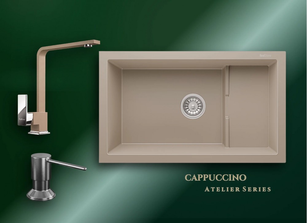 Cappuccino Atelier Series Patara P017 & Göksu Premium Mutfak Koleksiyonu
