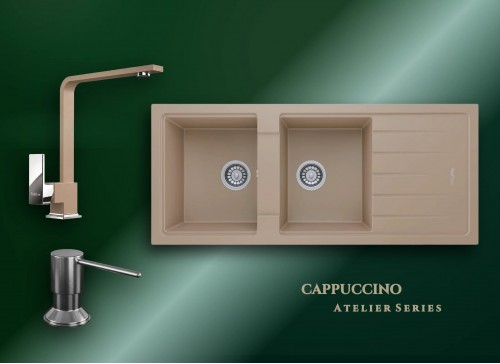 Cappuccino Atelier Series Esila P021 & Göksu Premium Mutfak Koleksiyonu