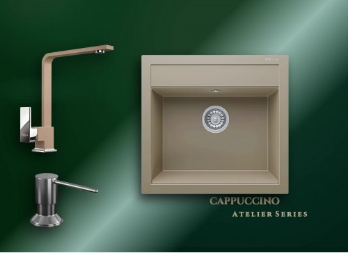 Cappuccino Atelier Series Olympos 56 K004 & Göksu Premium Mutfak Koleksiyonu
