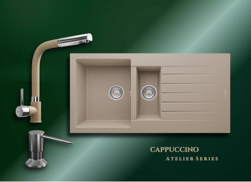 Cappuccino Atelier Series Troya 100 P005 & Sümela Premium Mutfak Koleksiyonu