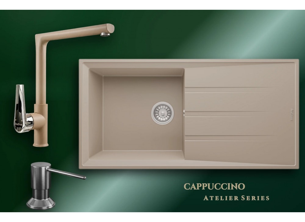 Cappuccino Atelier Series Efes 100 P012 & Vesta Premium Mutfak Koleksiyonu