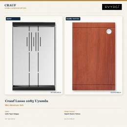 Crauf Lusso 1085 Uyumlu Mini Aksesuar Seti | 2 Parça