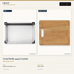 Crauf Stella 4454 Uyumlu Mini Aksesuar Seti | 2 Parça