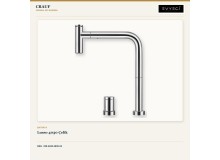 Crauf Via Lattea 6175 Sol Mat Gri Evye + Lusso 4030 Platinum Satin (İnox) Batarya | 2 Parça Soft Flex Crauf Via Lattea 6175 Sol Mat Gri Evye + Lusso 4030 Platinum Satin (İnox) Batarya | 2 Parça Soft Flex