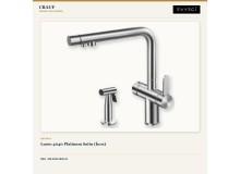 Crauf Lusso 1075 İnox 100×50 cm Evye + Lusso 4040 Batarya + Aynı Renk Sabunluk | 3 Parça Soft Pure Crauf Lusso 1075 İnox 100×50 cm Evye + Lusso 4040 Batarya + Aynı Renk Sabunluk | 3 Parça Soft Pure