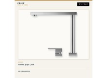 Crauf Vertice 2075 İnox 101,6×50,8 cm Evye + Vertice 4050 Platinum Satin (İnox) Batarya | 2 Parça Soft Lift Crauf Vertice 2075 İnox 101,6×50,8 cm Evye + Vertice 4050 Platinum Satin (İnox) Batarya | 2 Parça Soft Lift