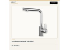Crauf Via Bella 6071 İnox 80×45 cm Evye + Attivo Pure 4065 Platinum Satin (İnox) Batarya | 2 Parça Soft Pure Crauf Via Bella 6071 İnox 80×45 cm Evye + Attivo Pure 4065 Platinum Satin (İnox) Batarya | 2 Parça Soft Pure