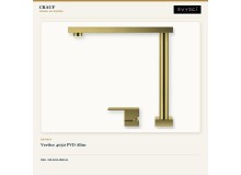 Crauf Vertice 4895 PVD Altın 95×48 cm Evye + Vertice 4050 Batarya + Aynı Renk Sabunluk | 3 Parça Soft Lift Crauf Vertice 4895 PVD Altın 95×48 cm Evye + Vertice 4050 Batarya + Aynı Renk Sabunluk | 3 Parça Soft Lift