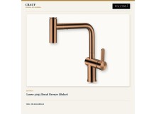 Crauf Lusso 1060 PVD Bakır 86×49 cm Evye + Lusso 4035 Royal Bronze (Bakır) Batarya | 2 Parça Soft Pro Crauf Lusso 1060 PVD Bakır 86×49 cm Evye + Lusso 4035 Royal Bronze (Bakır) Batarya | 2 Parça Soft Pro