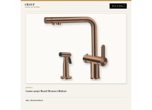 Crauf Lusso 1075 PVD Bakır 100×50 cm Evye + Lusso 4040 Batarya + Aynı Renk Sabunluk | 3 Parça Soft Pure Crauf Lusso 1075 PVD Bakır 100×50 cm Evye + Lusso 4040 Batarya + Aynı Renk Sabunluk | 3 Parça Soft Pure