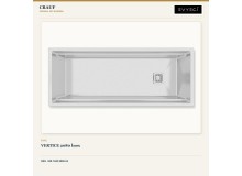 Crauf Vertice 2080 İnox 127×48,2 cm Evye + Vertice 4050 Batarya + Aynı Renk Sabunluk | 3 Parça Soft Lift Crauf Vertice 2080 İnox 127×48,2 cm Evye + Vertice 4050 Batarya + Aynı Renk Sabunluk | 3 Parça Soft Lift