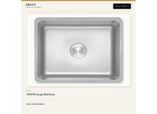 Crauf Venüs 3049 Mat İnox 49×44 cm Evye + Pesce 4060 Platinum Satin (İnox) Batarya | 2 Parça Soft Classic Crauf Venüs 3049 Mat İnox 49×44 cm Evye + Pesce 4060 Platinum Satin (İnox) Batarya | 2 Parça Soft Classic