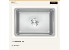 Crauf Venüs 3054 Mat İnox 54×44 cm Evye + Attivo Pure 4065 Batarya + Aynı Renk Sabunluk | 3 Parça Soft Pure Crauf Venüs 3054 Mat İnox 54×44 cm Evye + Attivo Pure 4065 Batarya + Aynı Renk Sabunluk | 3 Parça Soft Pure
