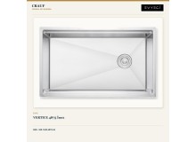Crauf Vertice 4875 İnox 75×48 cm Evye + Vertice 4055 Batarya + Aynı Renk Sabunluk | 3 Parça Soft Pure Crauf Vertice 4875 İnox 75×48 cm Evye + Vertice 4055 Batarya + Aynı Renk Sabunluk | 3 Parça Soft Pure
