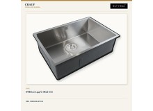 Crauf Stella 4470 Mat Gri 70×44 cm Evye + Lusso 4030 Platinum Satin (İnox) Batarya | 2 Parça Soft Flex Crauf Stella 4470 Mat Gri 70×44 cm Evye + Lusso 4030 Platinum Satin (İnox) Batarya | 2 Parça Soft Flex