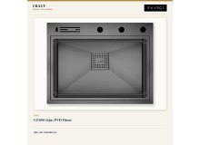 Crauf Lusso 6391 PVD Füme 64×49 cm Evye + Lusso 4035 Dark Graphite (Füme) Batarya | 2 Parça Soft Pro Crauf Lusso 6391 PVD Füme 64×49 cm Evye + Lusso 4035 Dark Graphite (Füme) Batarya | 2 Parça Soft Pro