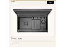 Crauf Lusso 6395 PVD Füme 88×50 cm Evye + Lusso 4035 Dark Graphite (Füme) Batarya | 2 Parça Soft Pro Crauf Lusso 6395 PVD Füme 88×50 cm Evye + Lusso 4035 Dark Graphite (Füme) Batarya | 2 Parça Soft Pro