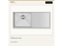 Crauf Via Bella 6071 İnox 80×45 cm Evye + Attivo Pure 4065 Platinum Satin (İnox) Batarya | 2 Parça Soft Pure Crauf Via Bella 6071 İnox 80×45 cm Evye + Attivo Pure 4065 Platinum Satin (İnox) Batarya | 2 Parça Soft Pure