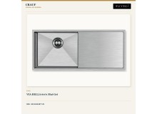 Crauf Via Bella 6071 Mat Gri Evye + Lusso 4030 Platinum Satin (İnox) Batarya | 2 Parça Soft Flex Crauf Via Bella 6071 Mat Gri Evye + Lusso 4030 Platinum Satin (İnox) Batarya | 2 Parça Soft Flex