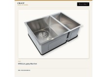 Crauf Stella 4563 Mat Gri 63×45 cm Evye + Lusso 4030 Platinum Satin (İnox) Batarya | 2 Parça Soft Flex Crauf Stella 4563 Mat Gri 63×45 cm Evye + Lusso 4030 Platinum Satin (İnox) Batarya | 2 Parça Soft Flex