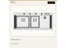 Crauf Lusso 1081 İnox 120×50 cm Evye + Lusso 4035 Platinum Satin (İnox) Batarya | 2 Parça Soft Pro Crauf Lusso 1081 İnox 120×50 cm Evye + Lusso 4035 Platinum Satin (İnox) Batarya | 2 Parça Soft Pro
