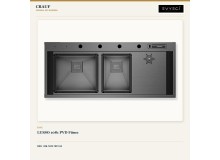 Crauf Lusso 1081 PVD Füme 120×50 cm Evye + Lusso 4040 Dark Graphite (Füme) Batarya | 2 Parça Soft Pure Crauf Lusso 1081 PVD Füme 120×50 cm Evye + Lusso 4040 Dark Graphite (Füme) Batarya | 2 Parça Soft Pure