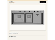 Crauf Lusso 1081 Mat Gri 120×50 cm Evye + Lusso 4035 Platinum Satin (İnox) Batarya | 2 Parça Soft Pro Crauf Lusso 1081 Mat Gri 120×50 cm Evye + Lusso 4035 Platinum Satin (İnox) Batarya | 2 Parça Soft Pro