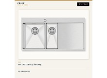 Crauf Via Lattea 6175 Sağ İnox 100×51 cm Evye + Attivo Pure 4065 Batarya + Aynı Renk Sabunluk | 3 Parça Soft Pure Crauf Via Lattea 6175 Sağ İnox 100×51 cm Evye + Attivo Pure 4065 Batarya + Aynı Renk Sabunluk | 3 Parça Soft Pure