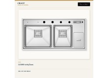 Crauf Lusso 1065 İnox 100×49 cm Evye + Lusso 4040 Batarya + Aynı Renk Sabunluk | 3 Parça Soft Pure Crauf Lusso 1065 İnox 100×49 cm Evye + Lusso 4040 Batarya + Aynı Renk Sabunluk | 3 Parça Soft Pure
