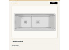 Crauf Vertice 2085 İnox 127×48,2 cm Evye + Vertice 4055 Batarya + Aynı Renk Sabunluk | 3 Parça Soft Pure Crauf Vertice 2085 İnox 127×48,2 cm Evye + Vertice 4055 Batarya + Aynı Renk Sabunluk | 3 Parça Soft Pure