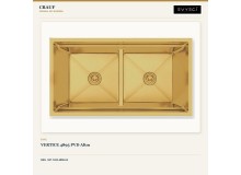 Crauf Vertice 4895 PVD Altın 95×48 cm Evye + Vertice 4055 Imperial Gold (İpeksi Altın) Batarya | 2 Parça Soft Pure Crauf Vertice 4895 PVD Altın 95×48 cm Evye + Vertice 4055 Imperial Gold (İpeksi Altın) Batarya | 2 Parça Soft Pure
