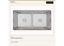 Crauf Vertice 4895 Mat Gri 95×48 cm Evye + Vertice 4055 Platinum Satin (İnox) Batarya | 2 Parça Soft Pure Crauf Vertice 4895 Mat Gri 95×48 cm Evye + Vertice 4055 Platinum Satin (İnox) Batarya | 2 Parça Soft Pure