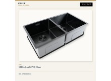Crauf Stella 4580 PVD Füme 80×45 cm Evye + Attivo Pure 4065 Batarya + Aynı Renk Sabunluk | 3 Parça Soft Pure Crauf Stella 4580 PVD Füme 80×45 cm Evye + Attivo Pure 4065 Batarya + Aynı Renk Sabunluk | 3 Parça Soft Pure