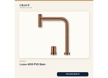 Crauf Lusso 1075 PVD Bakır 100×50 cm Evye + Lusso 4030 PVD Bakır Batarya 5 Parça Premium Set Crauf Lusso 1075 PVD Bakır 100×50 cm Evye + Lusso 4030 PVD Bakır Batarya 5 Parça Premium Set