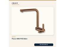 Crauf Lavello 3040 PVD Bakır 45×40 cm Evye + Pesce 4060 PVD Bakır Batarya 5 Parça Premium Set Crauf Lavello 3040 PVD Bakır 45×40 cm Evye + Pesce 4060 PVD Bakır Batarya 5 Parça Premium Set