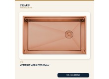 Crauf Vertice 4865 PVD Bakır 65×48 cm Evye + Vertice 4050 PVD Bakır Batarya 6 Parça Premium Set Crauf Vertice 4865 PVD Bakır 65×48 cm Evye + Vertice 4050 PVD Bakır Batarya 6 Parça Premium Set